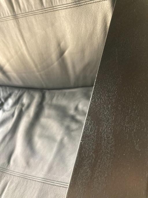 【本革 黒】POÄNG ポエング ロッキングチェア　ブラック本革　黒