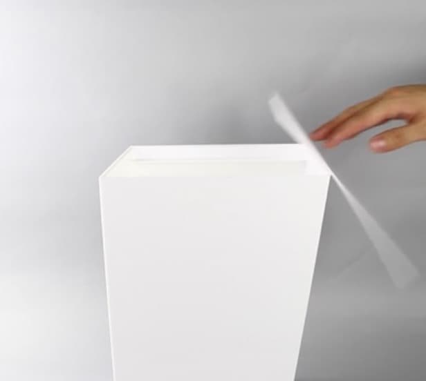 AIR FRAME IDIOM ダストボックスL／ブラック