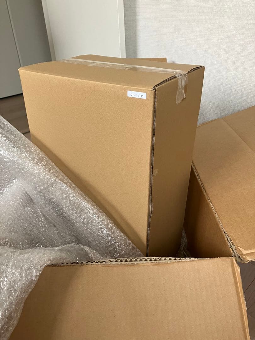 AIR FRAME IDIOM ダストボックスL／ブラック