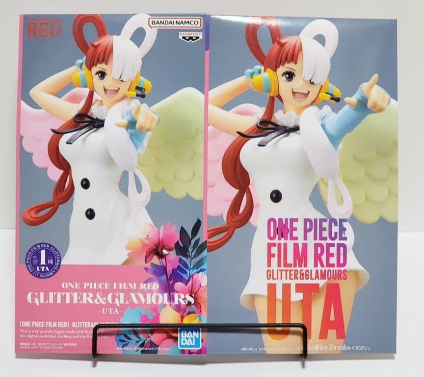 【空箱】ワンピースGEITTER&GLAMOROUS フィギュア ウタ おまけ付