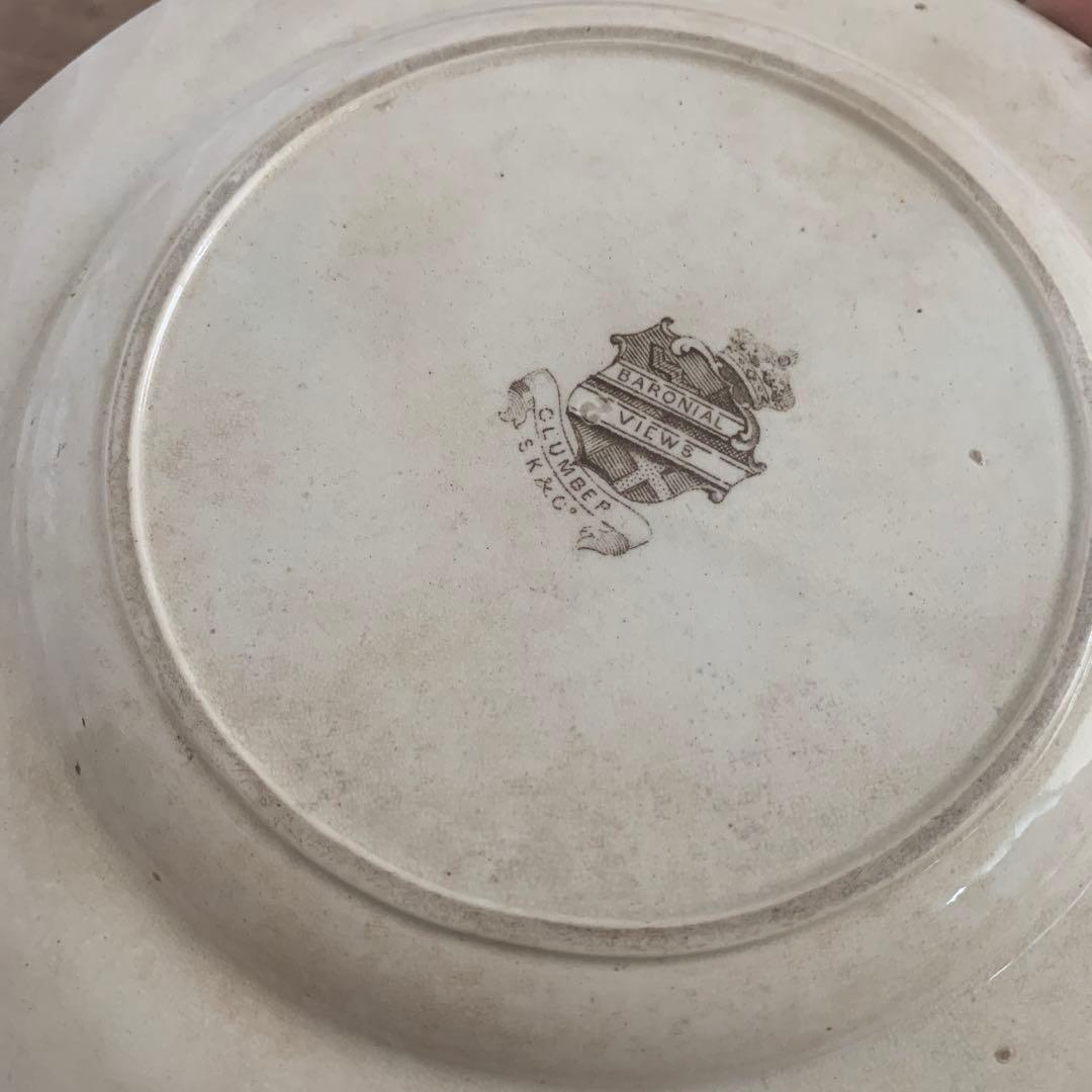 フランス　アンティーク皿　【100〜150年前の物】