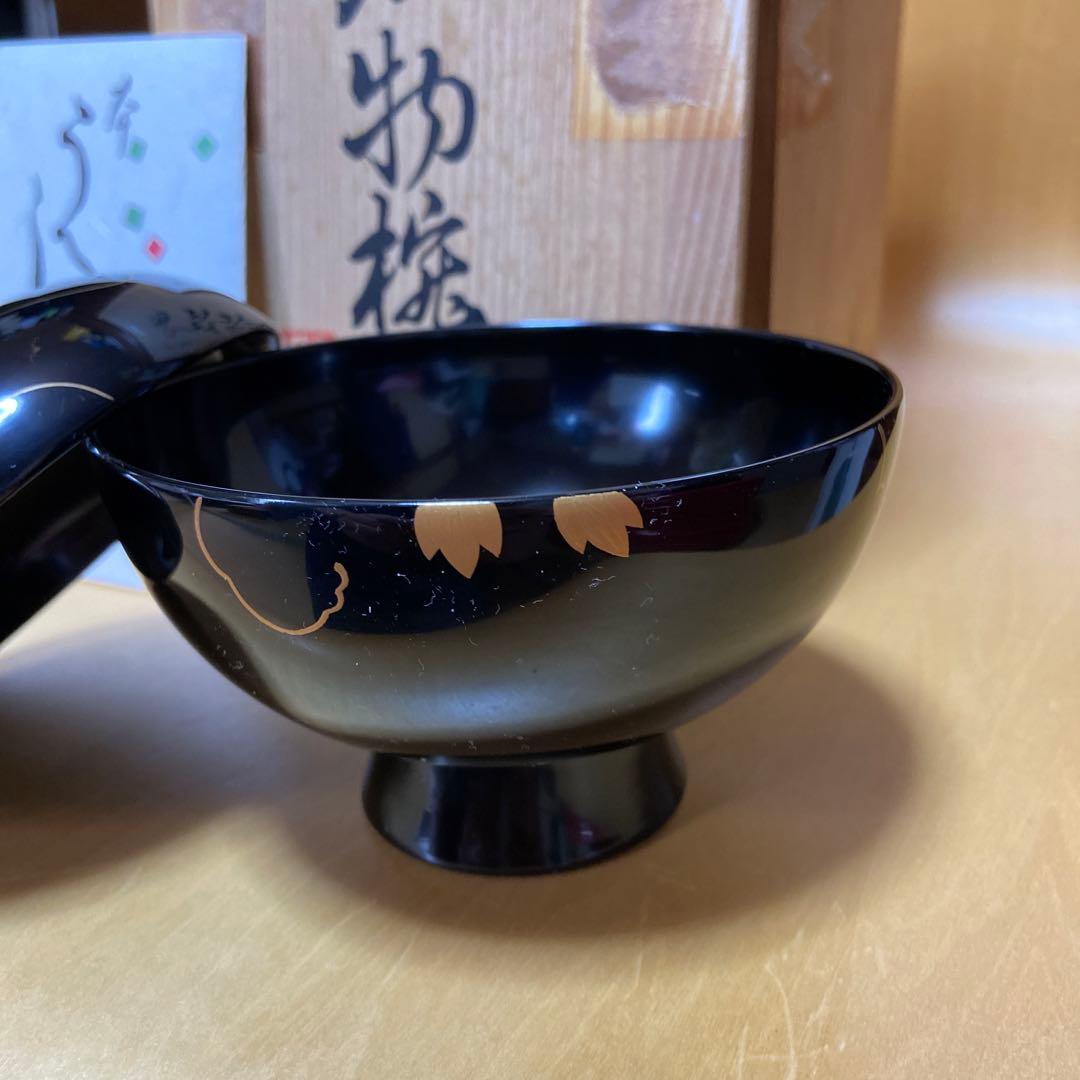 越前塗 お吸物椀 5客 - メルカリ