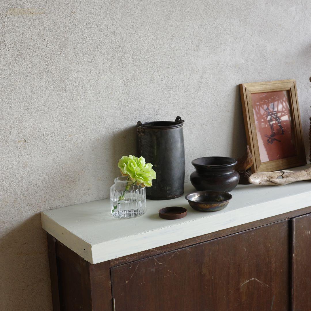 MM！横長の大きな飾り棚　古家具