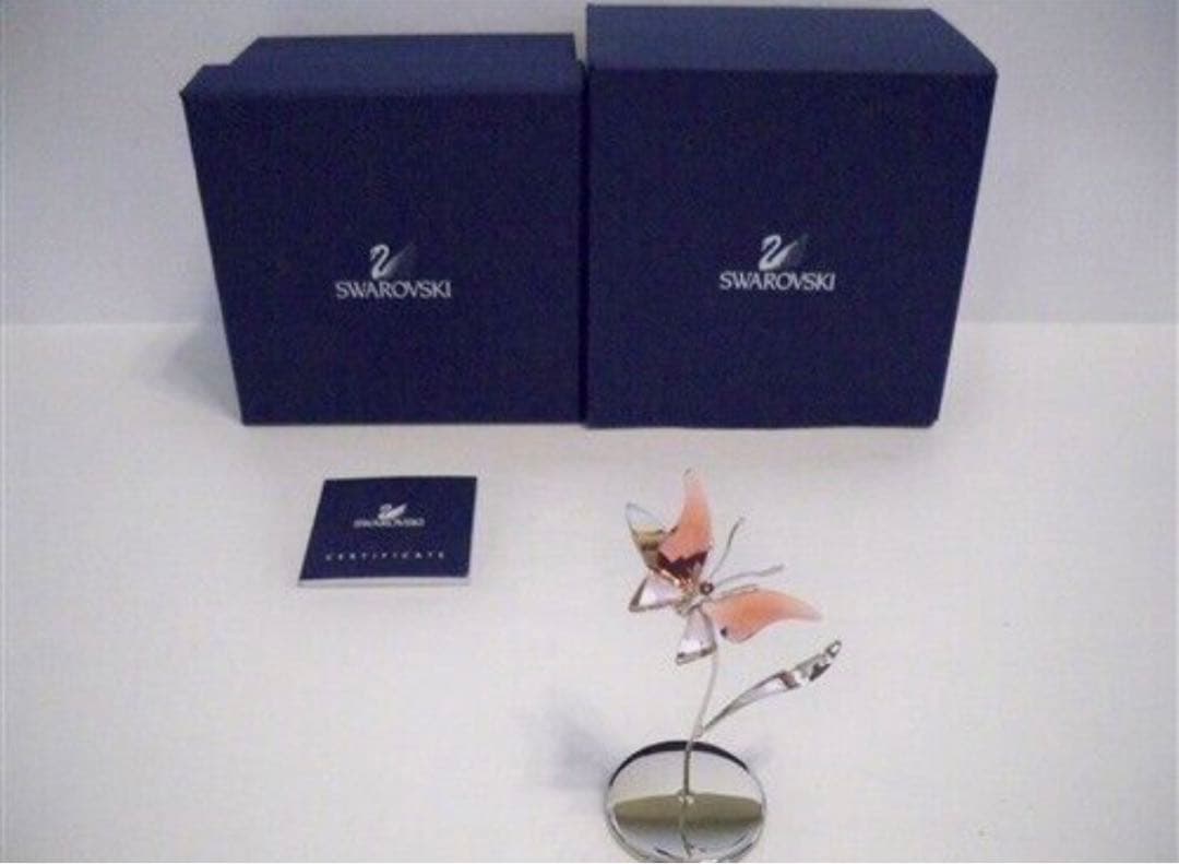 頂き物ですが使用予定が無いため スワロフスキー出品致しました