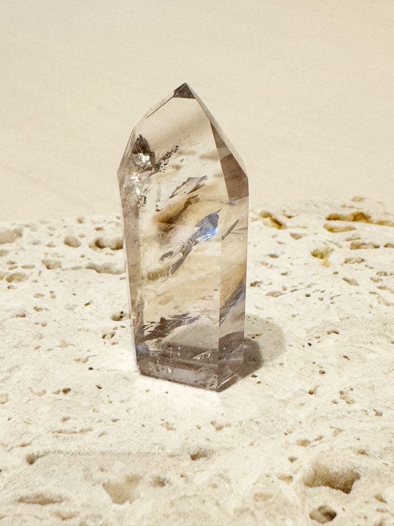 【激レア】希少　天然石　パウエライト入りアメシスト