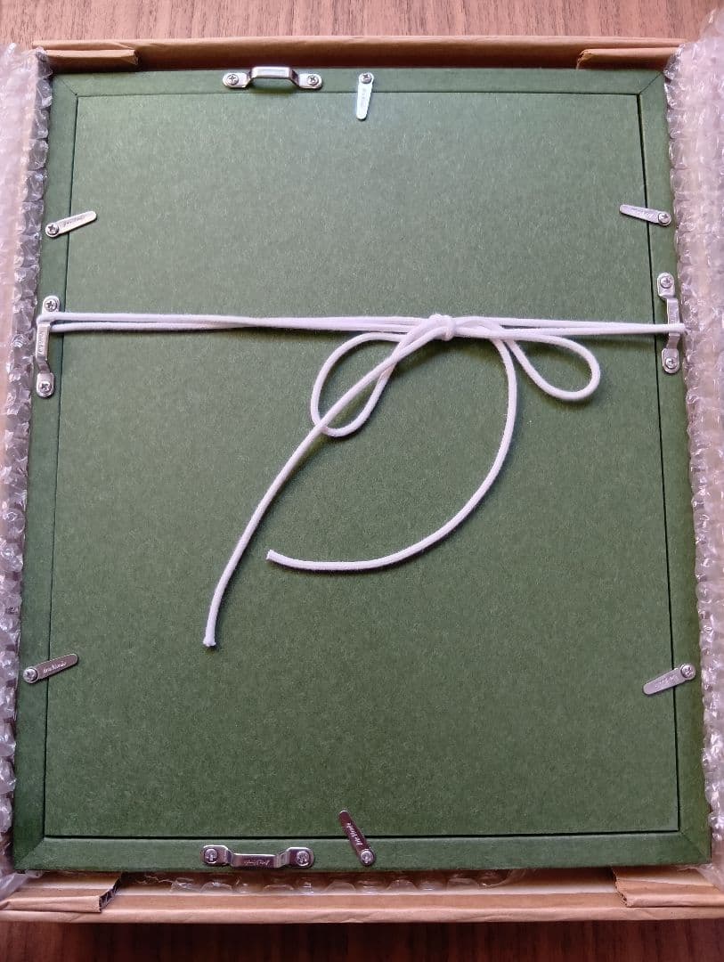 出口春菜　銅版画「星空を翔ける」　ペガサス　馬　アート　イラスト　額　インテリア