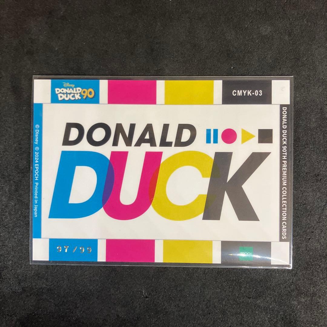 EPOCH 2024 ドナルドダック 90th 99枚限定 2枚セット - メルカリ