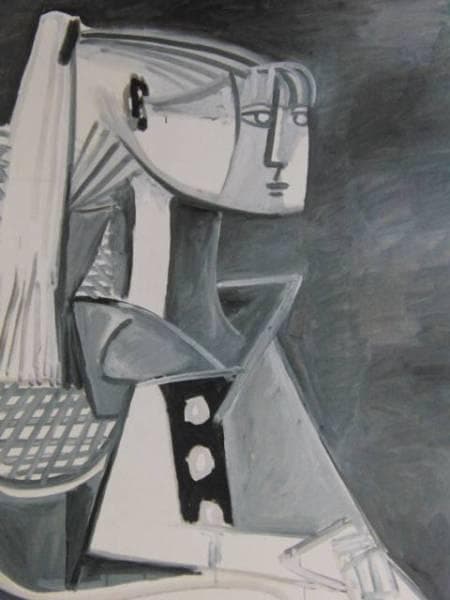 パブロ・ピカソ、シルヴェット・ダヴィット、希少な画集より、新品高級額装付