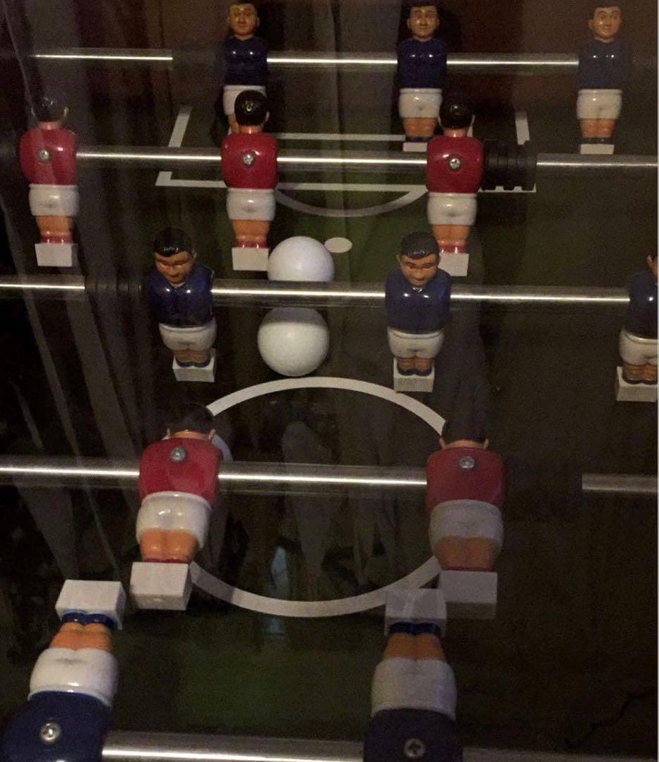 アンティーク　サッカー　ゲーム　テーブル