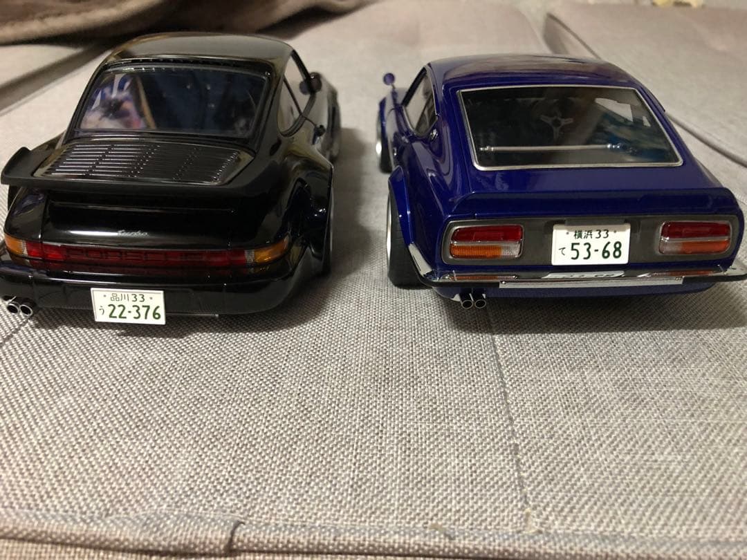 1/18 湾岸ミッドナイト フェアレディZ ポルシェ911セット
