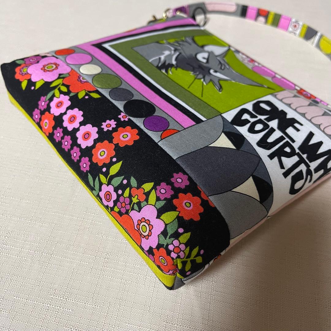 20ファスナーフラットポーチハンドメイド 20ファスナーポーチ②