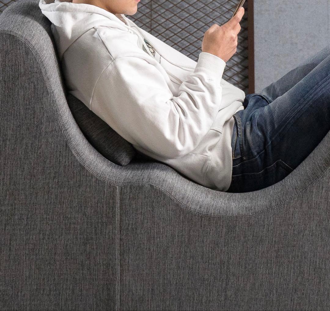 引渡限定】愛知岐阜 ジヌス ソファ Zero Gravity チェア グレイ - メルカリ