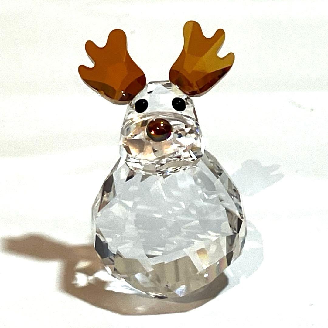 群*青様 Swarovski クリスタル　トナカイ 1096034 証明書、取説