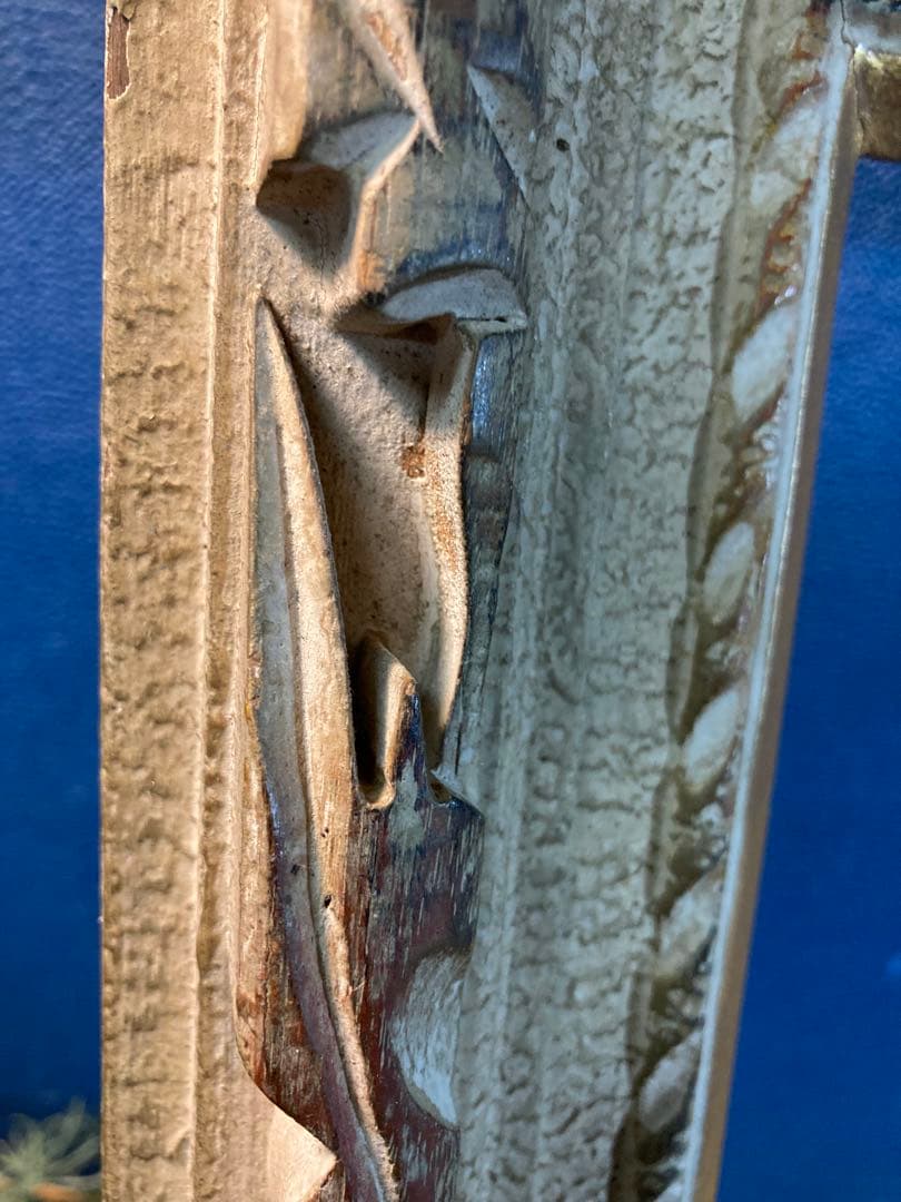 アンティーク調 ヴィンテージ 額縁 油絵 ヨーロピアン風 壁掛け