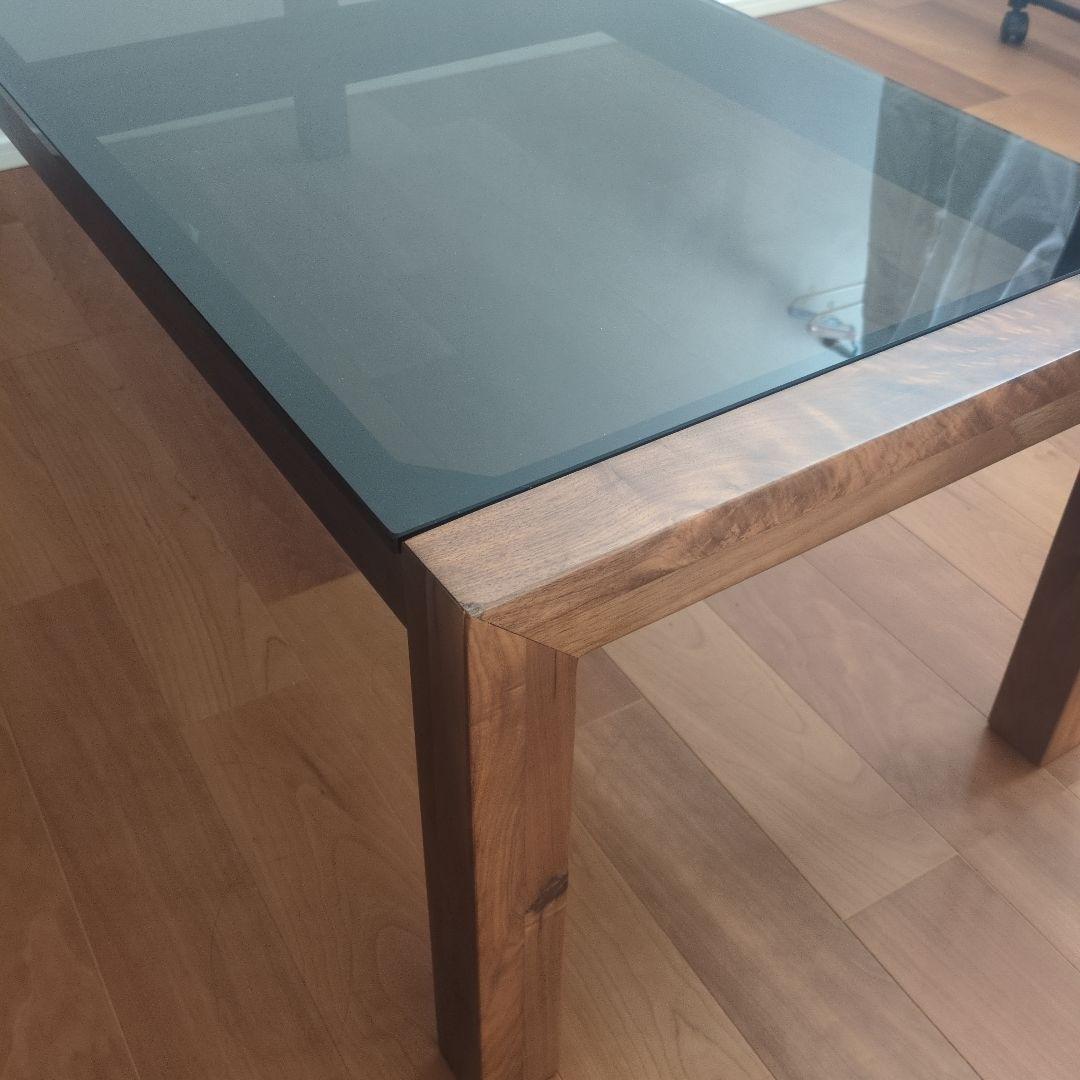 桜屋工業CHERRY LT-66-Wガラス天板　ローテーブル 定価46000円