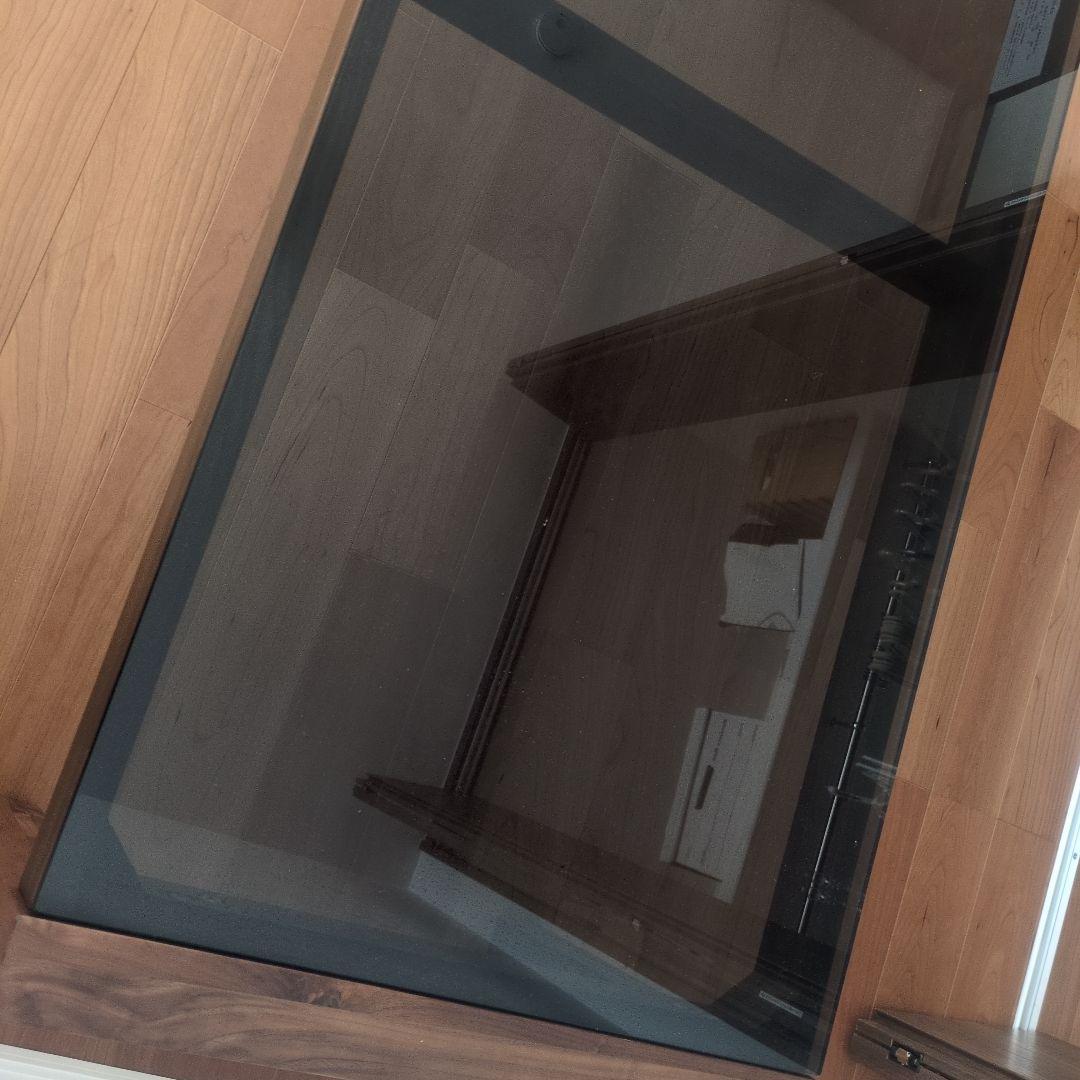 桜屋工業CHERRY LT-66-Wガラス天板　ローテーブル 定価46000円