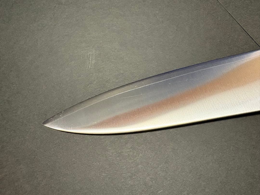 燕三条 藤次郎作 スウエーデン鋼 F-812 DP口金付牛刀 330mm