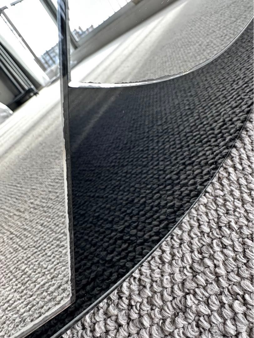 【昭和60年代】おしゃれ壁掛けミラー【双葉家具】