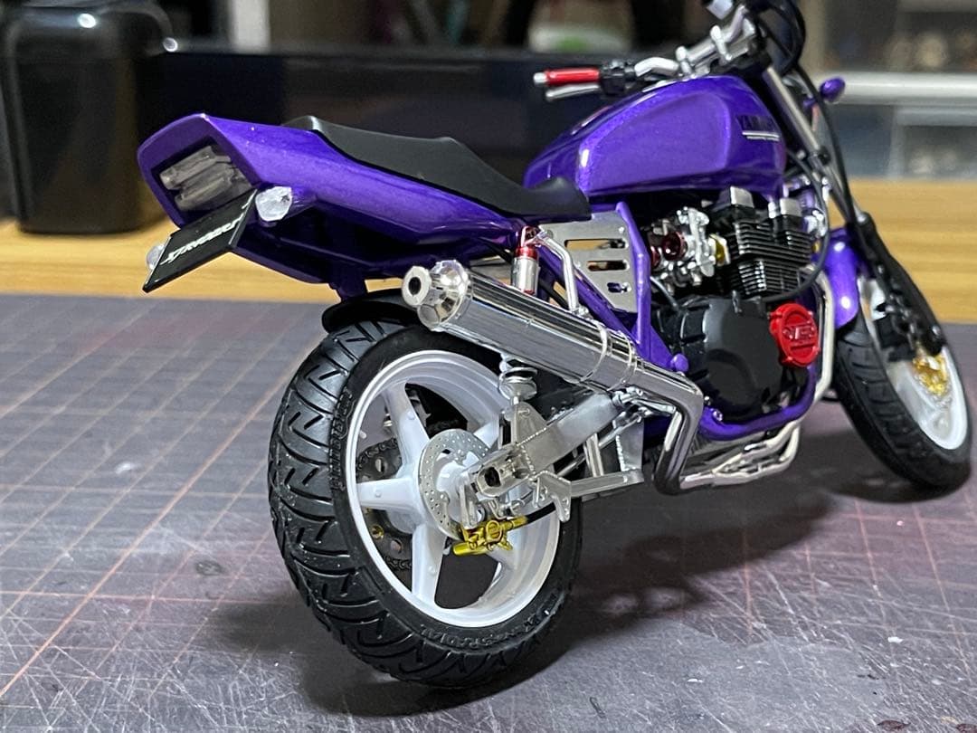 1/12 アオシマ製★XJR400RII★完成品