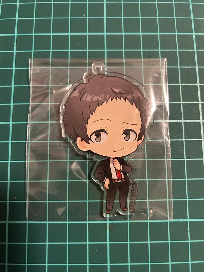 ペルソナ4 楽天くじ 主人公&足立 アクリルキーホルダー