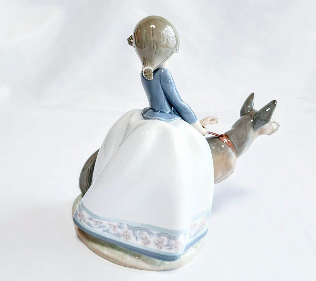 リヤドロ LLADRO【美品】フィギュリン《そんなに急がないで》No.1533