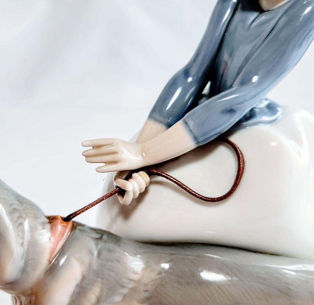 リヤドロ LLADRO【美品】フィギュリン《そんなに急がないで》No.1533