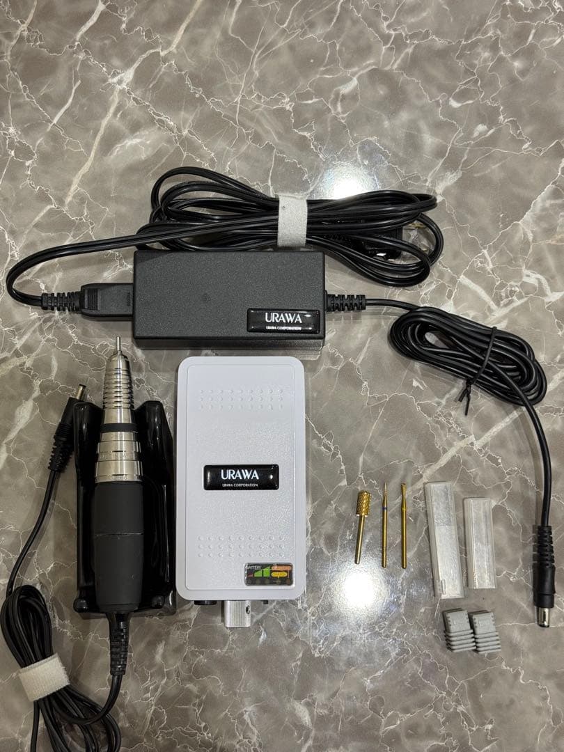 最終値下げウラワ　G3ネイルマシン保証書付き　ホワイト