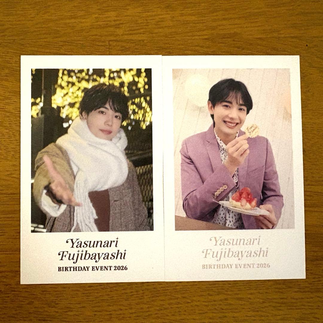 藤林泰也 バースデーイベント ガチャ 8等 チェキ風カード - メルカリ