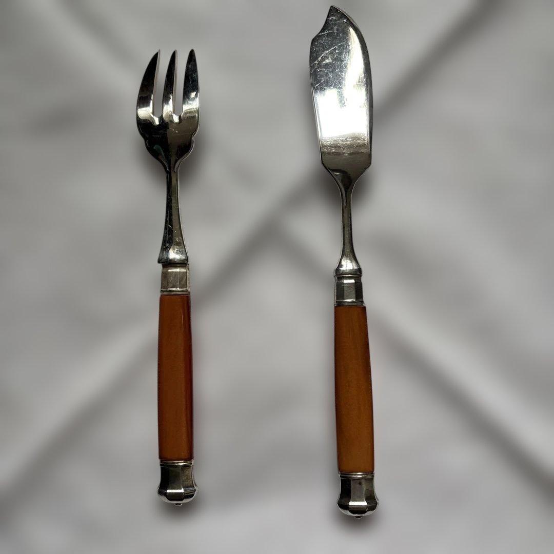 新品-稀少品 フランス製l Argente銀カトラリーセット1/2ダース