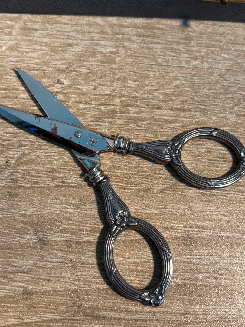 アンティーク アールデコ 1900年代 スターリングシルバー マニキュアセット