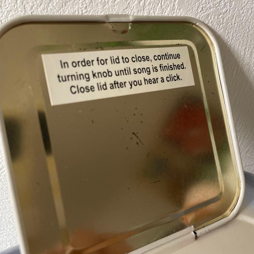 ピーターラビット Musical Jack In The Box オルゴール