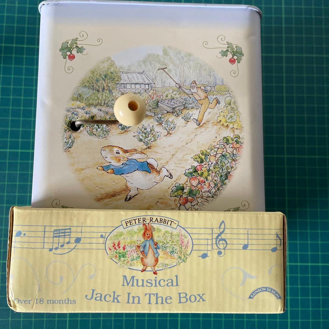 ピーターラビット Musical Jack In The Box オルゴール