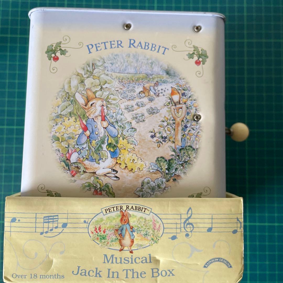 ピーターラビット Musical Jack In The Box オルゴール