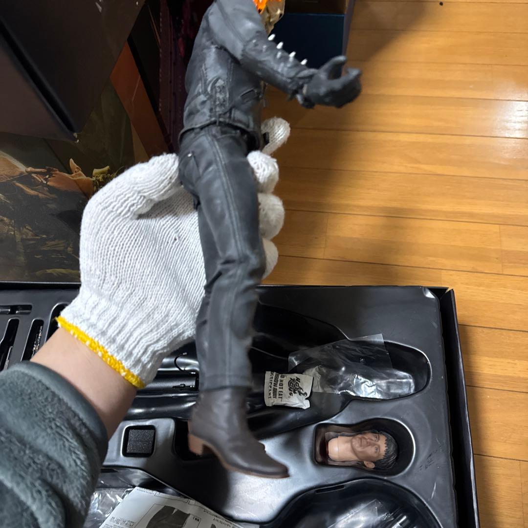 ゴーストライダー ホットトイズアクションフィギュア バイク付き今週まで　最終価格