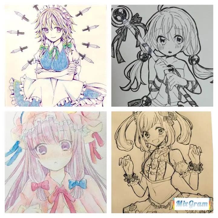 イラストオーダー 手描きイラスト 受付中 - メルカリ