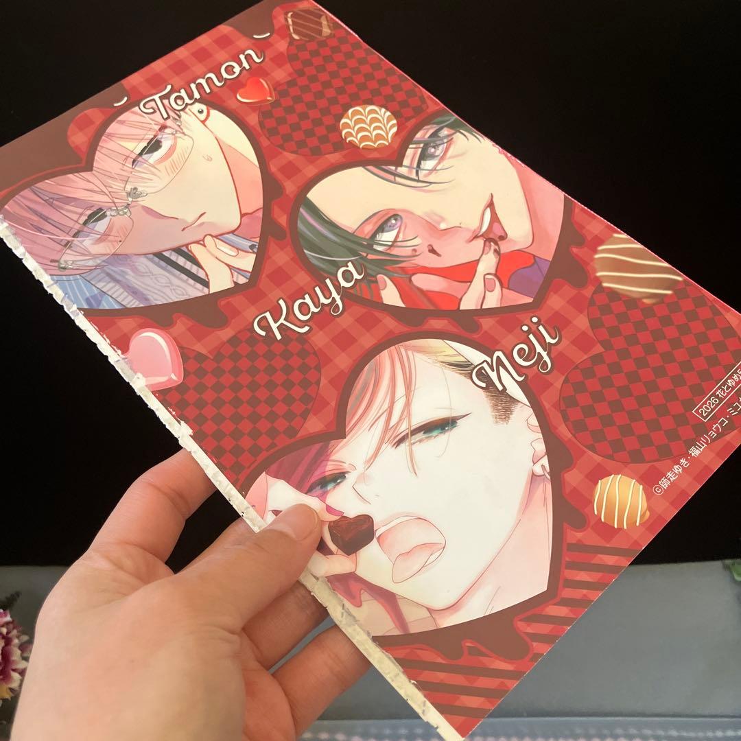 多聞くん今どっち⁉︎ 花とゆめ付録 バレンタインブロマイド 多聞くん