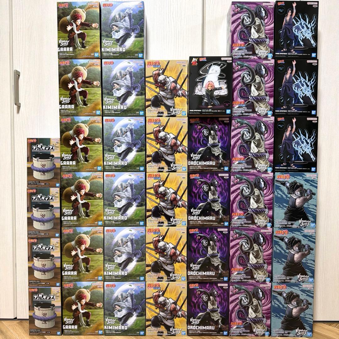NARUTO ナルト 疾風伝 フィギュア 36個セット まとめ売り - メルカリ