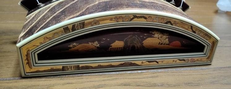 中古 お琴 筝 13絃 13絃 綾杉彫 油単付けて その2 - メルカリ