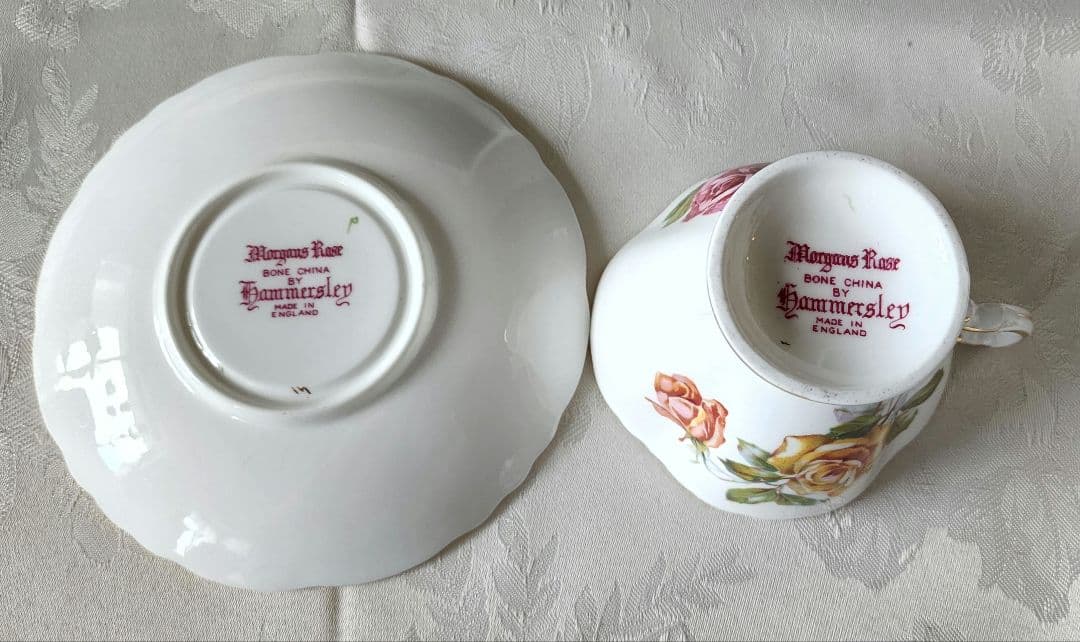 ハマースレイ E モーガンローズ カップ カップ＆ソーサー