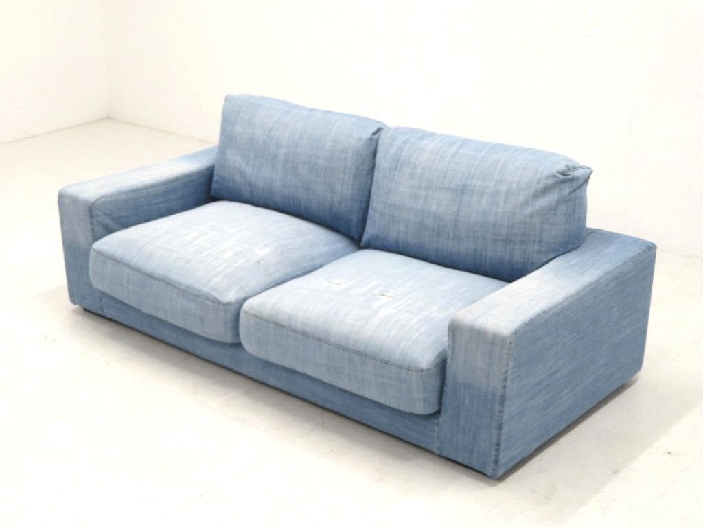 展示品　ジャーナルスタンダードファニチャー　デニム　3人掛けソファ　モダン