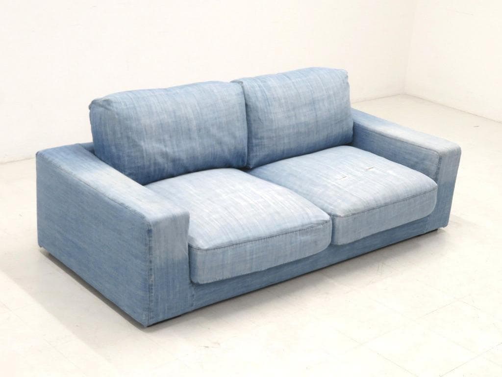 展示品　ジャーナルスタンダードファニチャー　デニム　3人掛けソファ　モダン