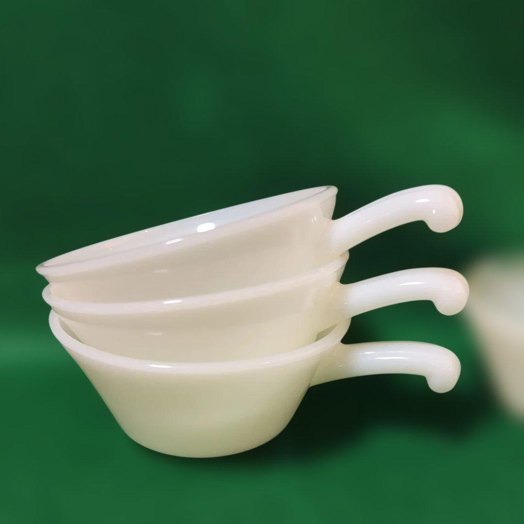 ファイヤーキング ワンハンドル 花模様3個セット 蓋付無地1個の 4個セット