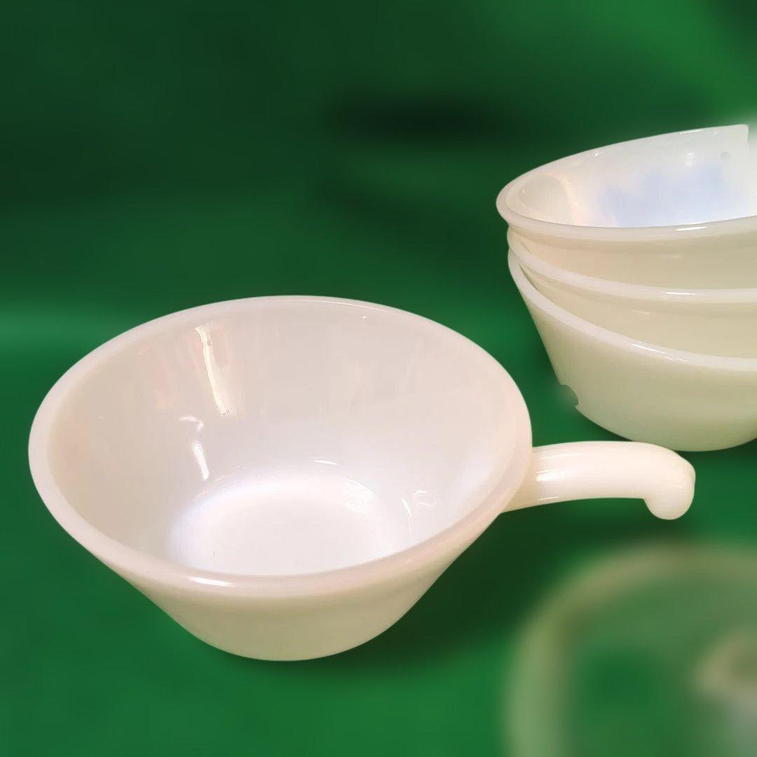 ファイヤーキング ワンハンドル 花模様3個セット 蓋付無地1個の 4個セット