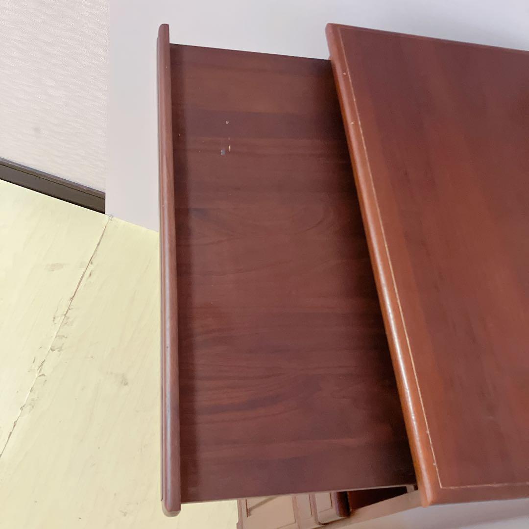 キャスター付き　電話台、FAX台 キャビネット サイドチェスト　サイドラック