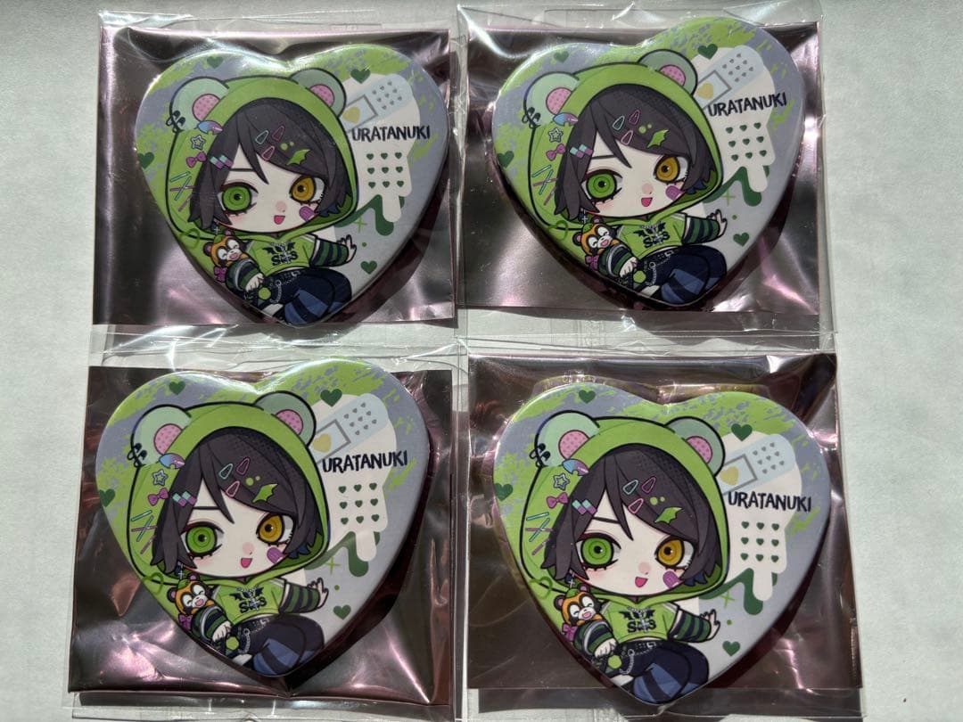 うらたぬき 缶バッジ - メルカリ