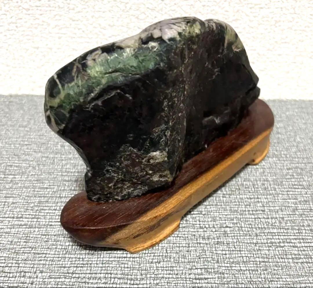 菊花石　7連　淡いピンク花