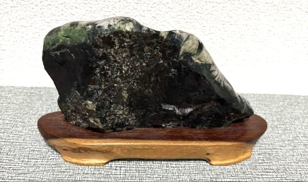 菊花石　7連　淡いピンク花