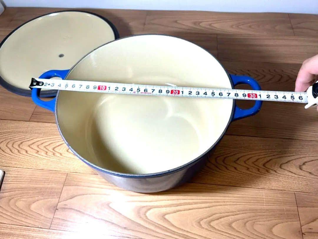 R*n様 ［入札歓迎］ル・クルーゼ ココットロンド 24cm 4.3L ブルー