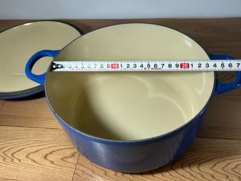 R*n様 ［入札歓迎］ル・クルーゼ ココットロンド 24cm 4.3L ブルー