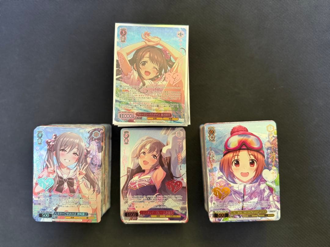 ヴァイスシュヴァルツ デレマス デッキ 8扉 デッキパーツ付き アイマス